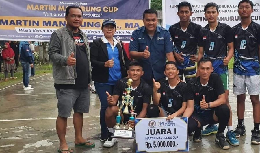 Martin Manurung Cup 2022 di Labura Sukses